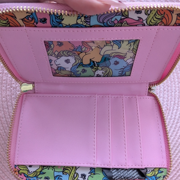 Loungefly Pastel Blue and Pink Wallet - Picture 3 of 3